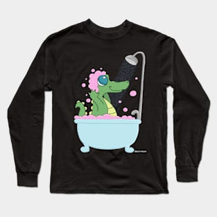 Alligator Bath Long Sleeve T-Shirt